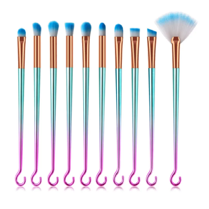 Набор кистей для макияжа с круглым крючком 7 шт.|Аппликатор теней век| |