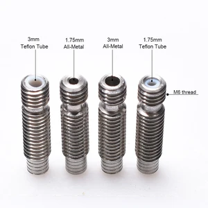 115 шт., термостойкая трубка V6 из нержавеющей стали для горла 1,753,0 мм