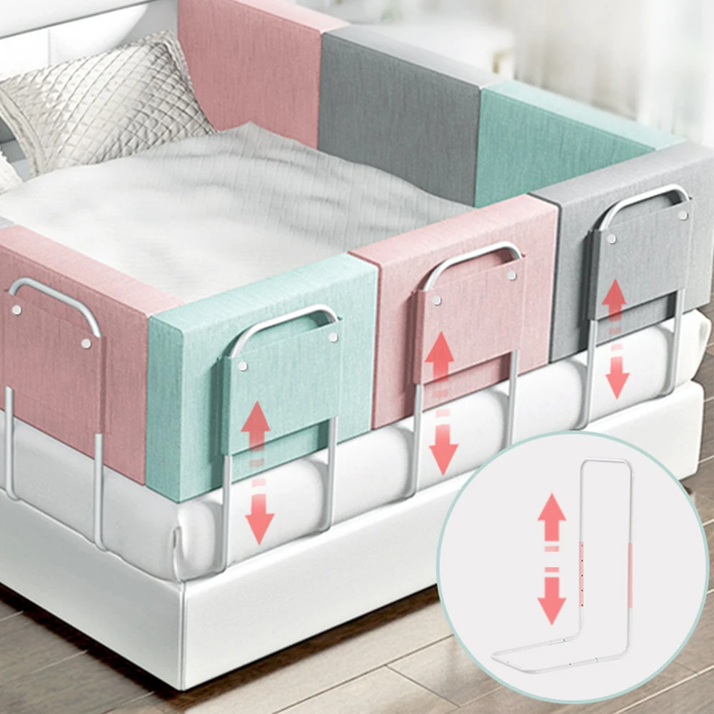 Барьер для кровати для новорожденных, регулируемый барьер для кровати, 60 см, От 0 до 6 лет для безопасности кровати от AliExpress RU&CIS NEW