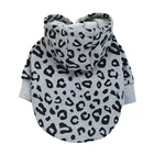 Одежда для собак, худи для маленьких собак, симпатичная толстовка с капюшоном в виде французского бульдога, крутая футболка