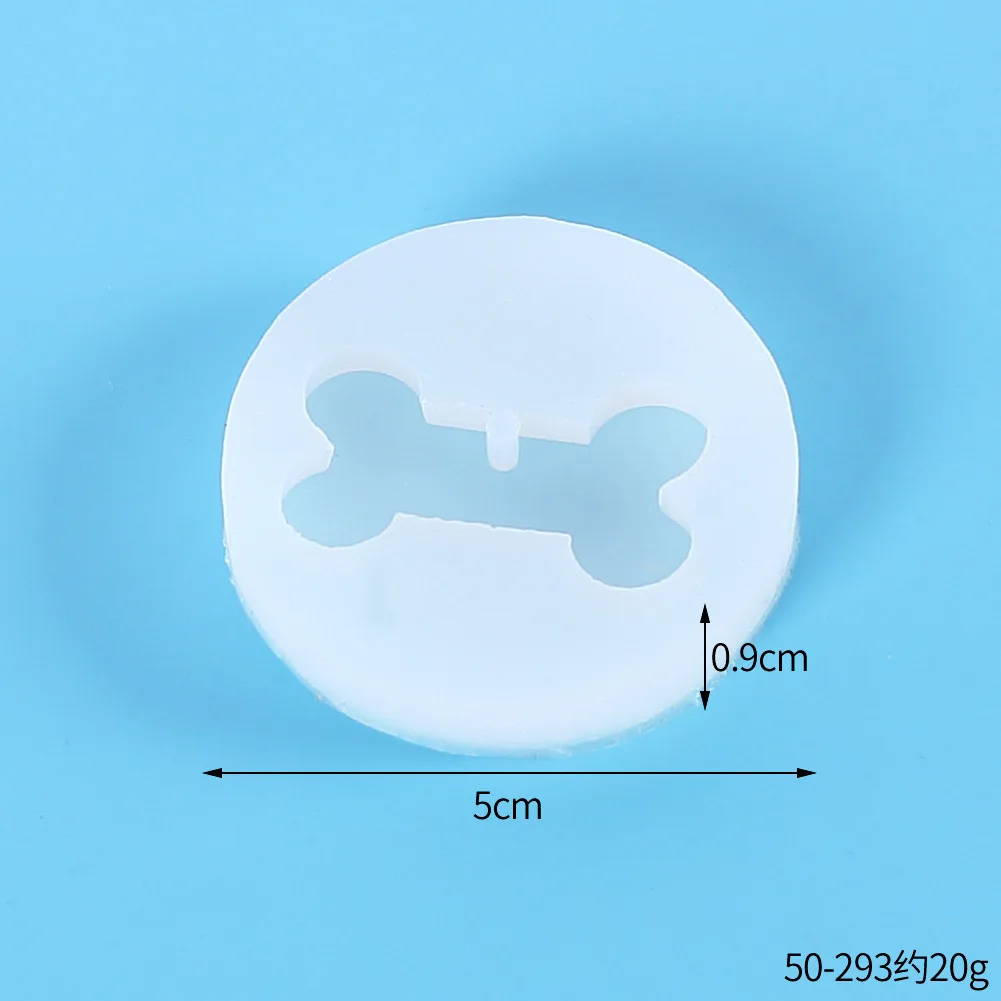 

DIY Baking Decoration Bone Mold Pendant Cake Mold Epoxy Mold Silicone Mold for Clothing Accessories Making