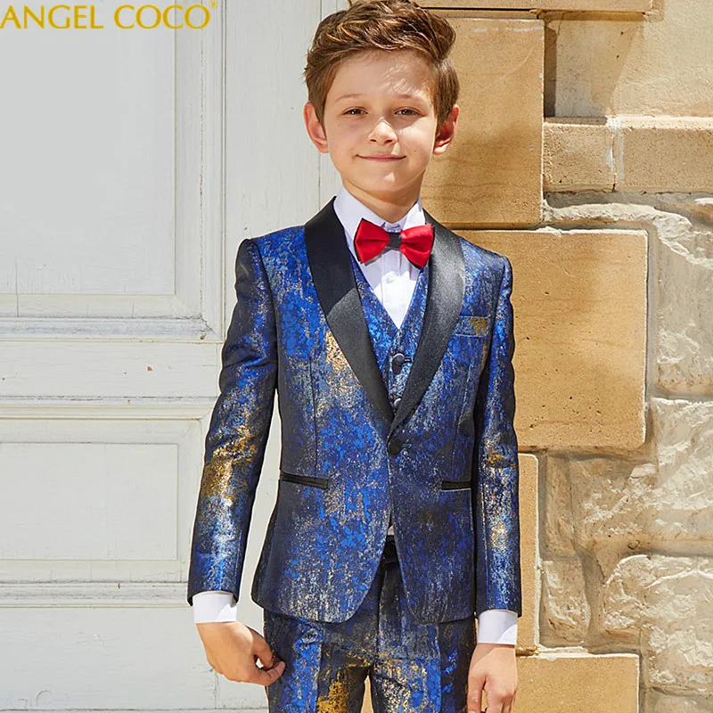

Boys Costume Baby Boy Suit Children Wedding Suit For Boys Blazer Kids Suits Boys Prom Suits Formal Clothes Boy's Evening Dresses