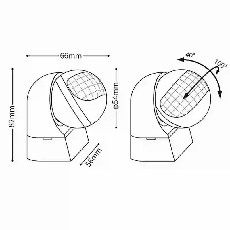 

New 1Pcs Motion Sensor 110v~230v Motion Detector Automatic 180 Degree Switch Light Outdoor Infrared Sensor Timer PIR Rotati C8A7