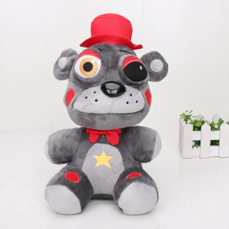 5292 25cm 25 см игрушка из игры «FNAF» пять ночей у Фредди плюшевые куклы сестра расположение медведь Фредди Фокси Бонни и Чика Мягкие плюшевые игрушки Детский подарок - Цвет: 5292 25cm