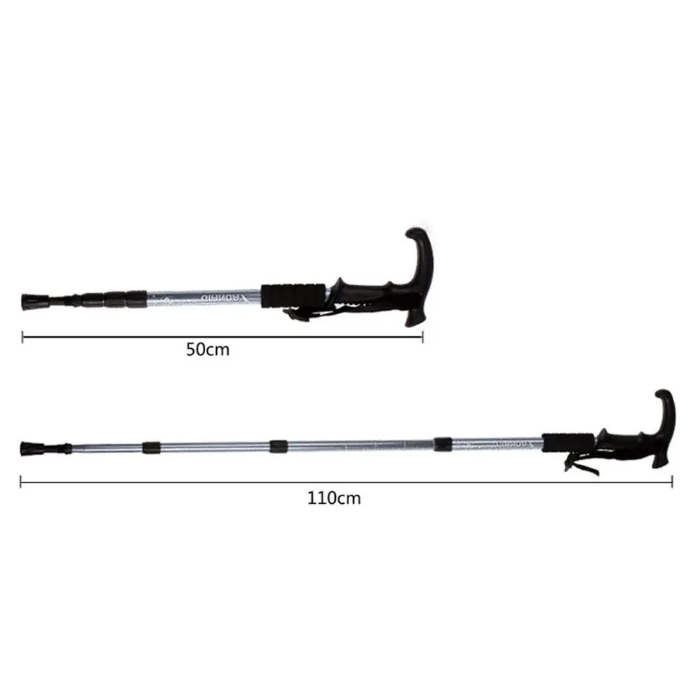 Скандинавская Складная палка для ходьбы 50 110 см 4 секции Противоударная