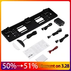 Светодиодный радар заднего хода Автомобильная Европейская система парковки номерного знака с 3 ультразвуковыми датчиками на раме номерного знака ЕС новый список