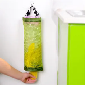 Кухонный органайзер, мешок для мусора, подвесной сетчатый органайзер для овощей, картофеля, фруктов, имбиря, контейнер для чеснока, пищевой контейнер
