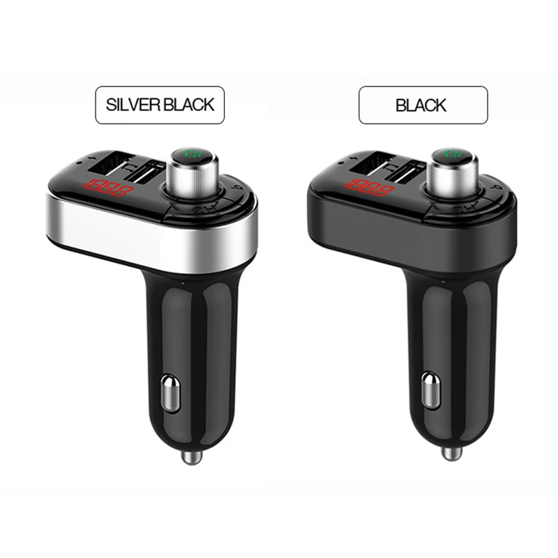 Автомобильный FM передатчик Bluetooth плеер с двойным USB зарядным устройством