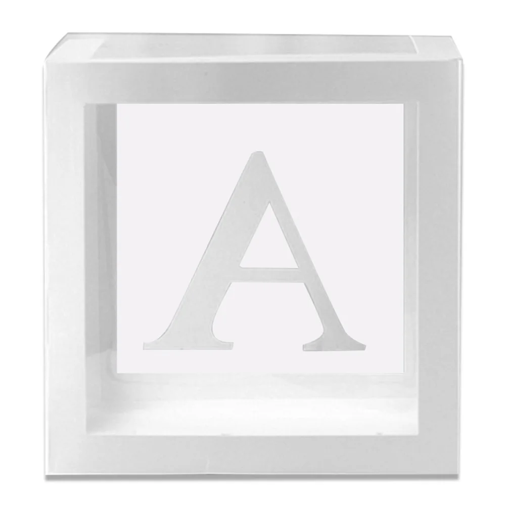 Новинка Лидер продаж 1 шт. прозрачная квадратная картонная коробка для воздушных