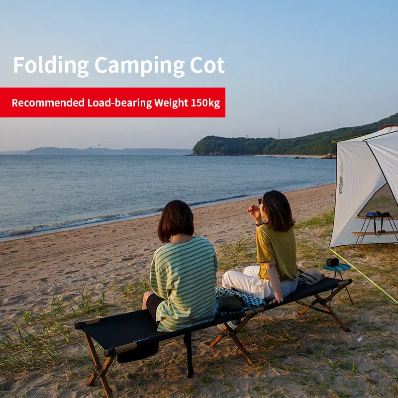 Naturehike новый коврик для кемпинга Cot из древесины алюминия портативный складной