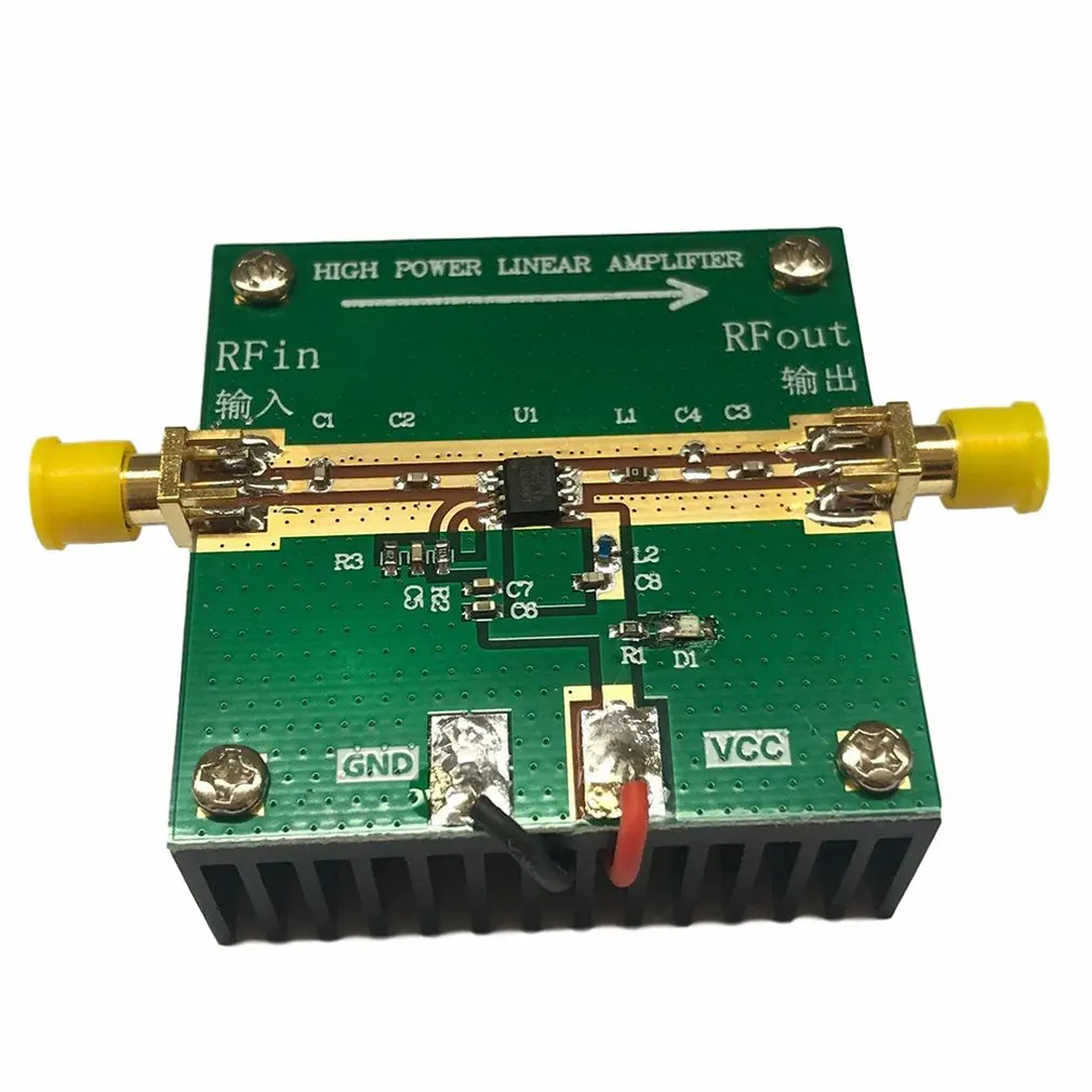 1 шт. RF2126 400M-2700MHZ широкополосный RF усилитель мощности 2 4 GHZ 3W для WIFI беспроводной Ham