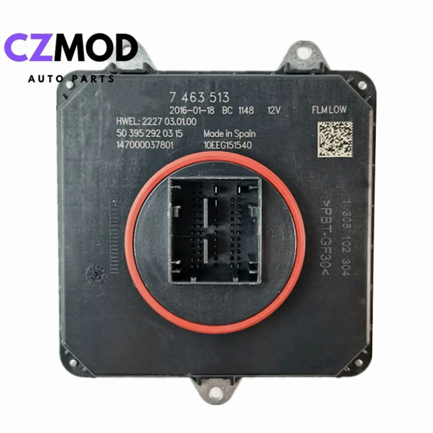 

CZMOD оригинальная б/у 7463513 фар Светодиодный драйвер Управление модуль 6311746513 7 463 513 для BMW 5 серии G30 G31 автомобильные аксессуары