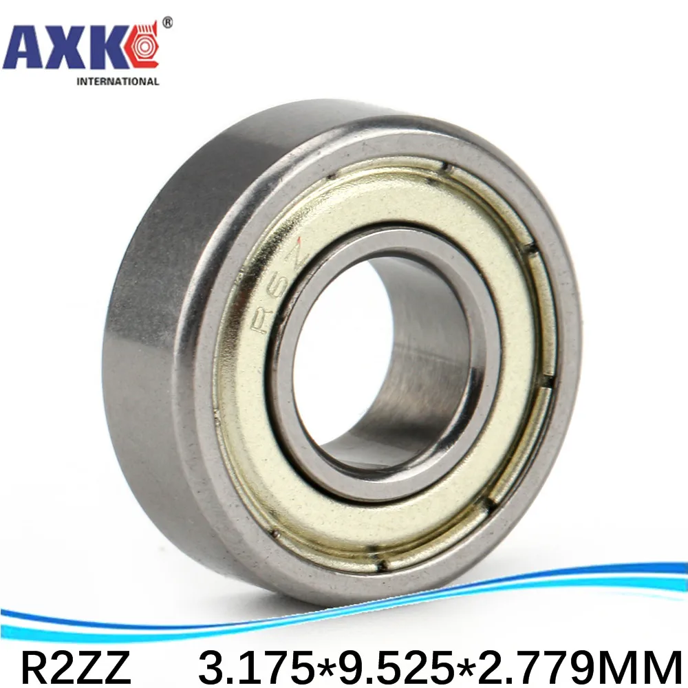 

200pcs High quality ABEC-5 Z2V2 R2ZZ 1/8" x 3/8"x 5/32" inch 3.175*9.525*3.967 motor mini deep groove ball bearing