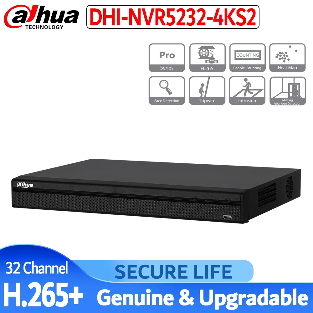 Сетевой видеорегистратор с логотипом NVR5232-4KS2 1U Pro без POE портов 4K NVR | Безопасность