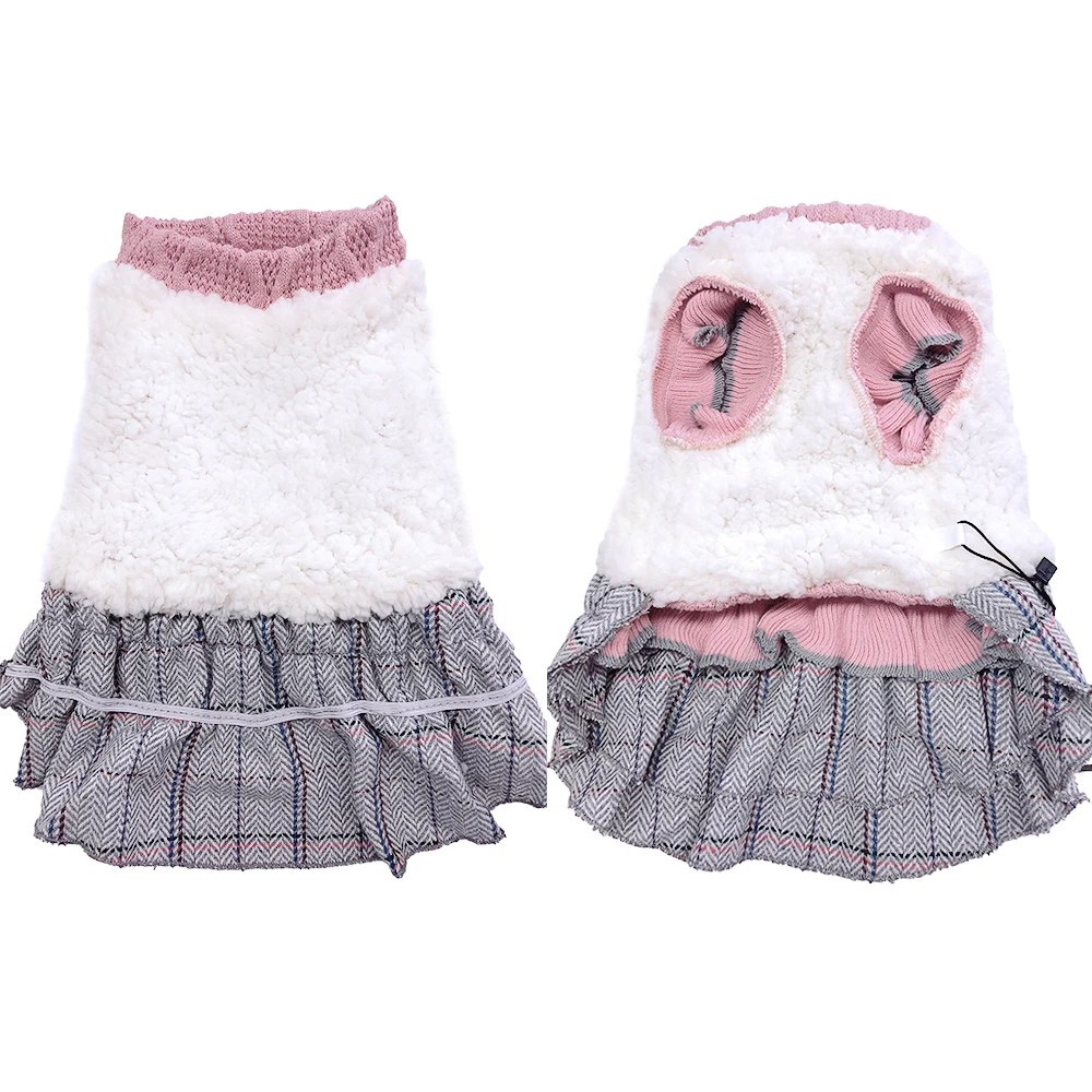 HOOPET собака одежда теплая vestidos para perritas верхняя для щенков костюм животного пальто