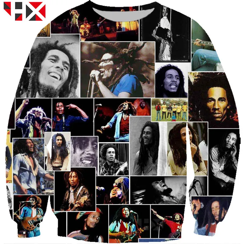 2021 новейшие модные рок рэгги Боб Марли уход за кожей лица улыбка 3D с принтом в