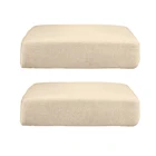 2 шт. эластичные чехлы для диванов Cream_Size S Futon, чехлы для диванов, чехлы для диванов, защитный чехол, замена, сплошной цвет