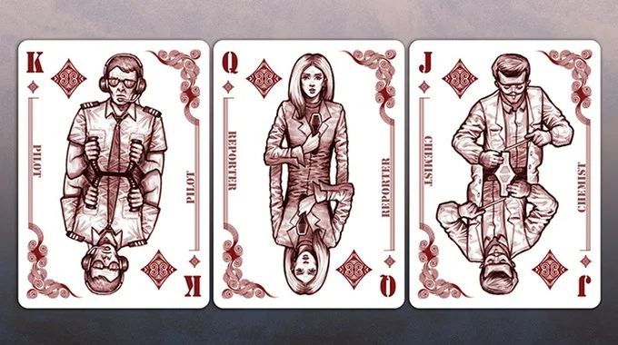 Hui qi Poker Bicycle White Blue Collar White Collar Blue-Collar Collection Bicycle Playing Cards