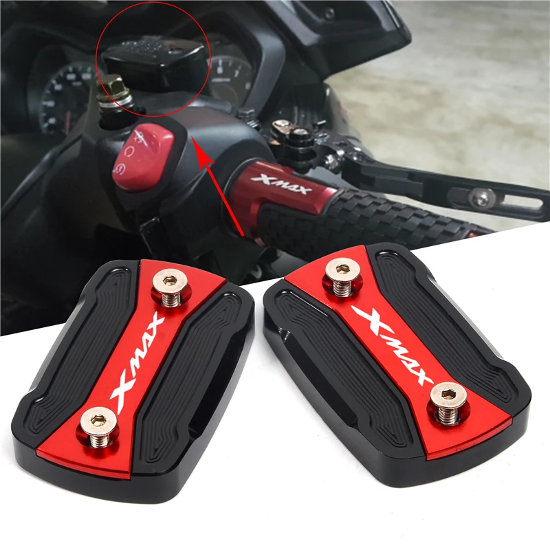 

Applicable To Yamaha X-MAX Xmax300 2017-20 New Modified CNC Upper Pump Cover Oil Pot Cover