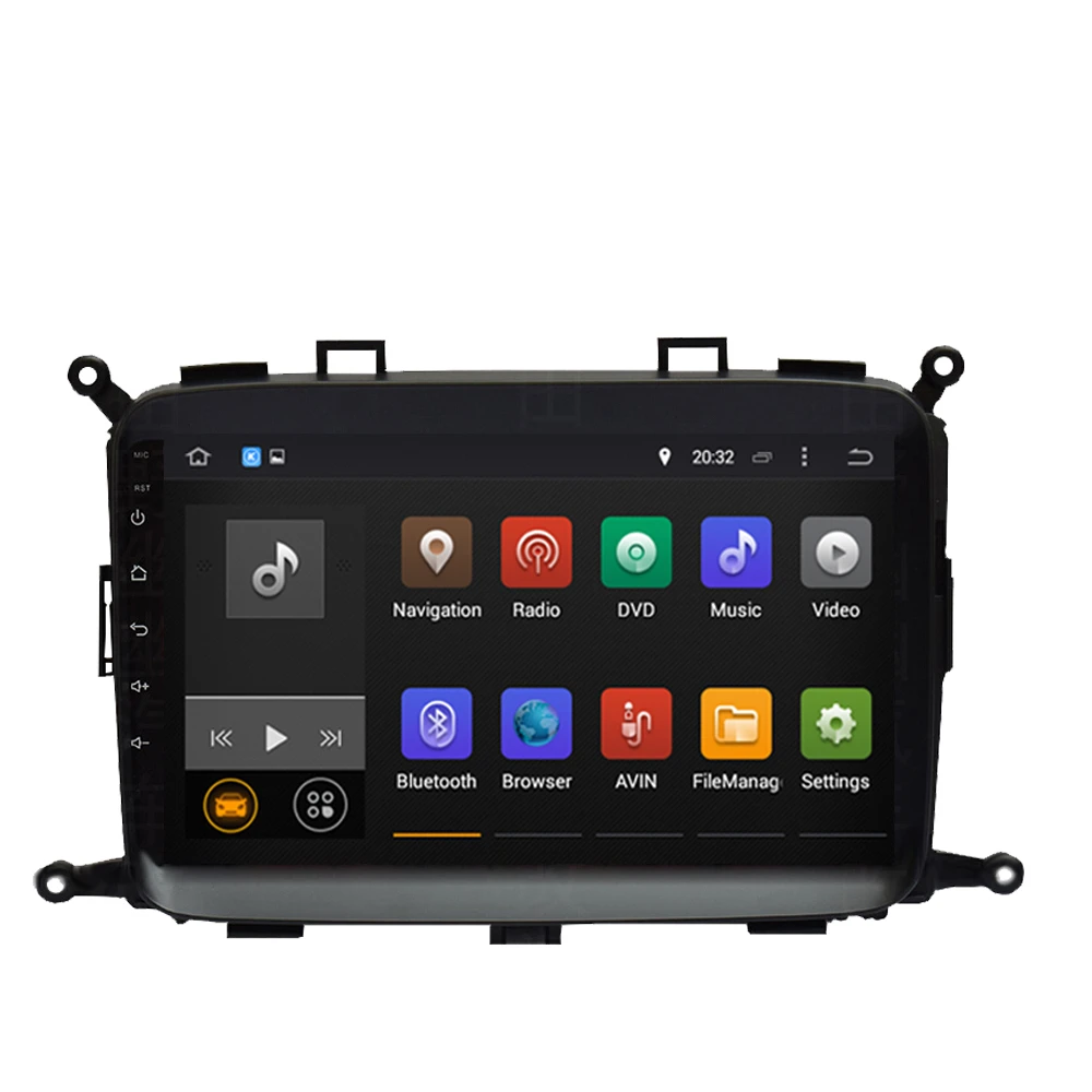 

Автомобильный мультимедийный DVD-плеер, 9 дюймов, Android 10,0, Восьмиядерный, GPS-навигация, для KIA CARENS 2013-2022, автомобильное радио, стерео с RDS BT Wifi