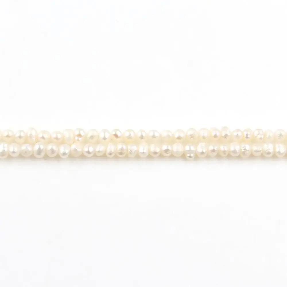 Круглые бусины из натурального белого пресноводного жемчуга 2 5-3 мм свободные