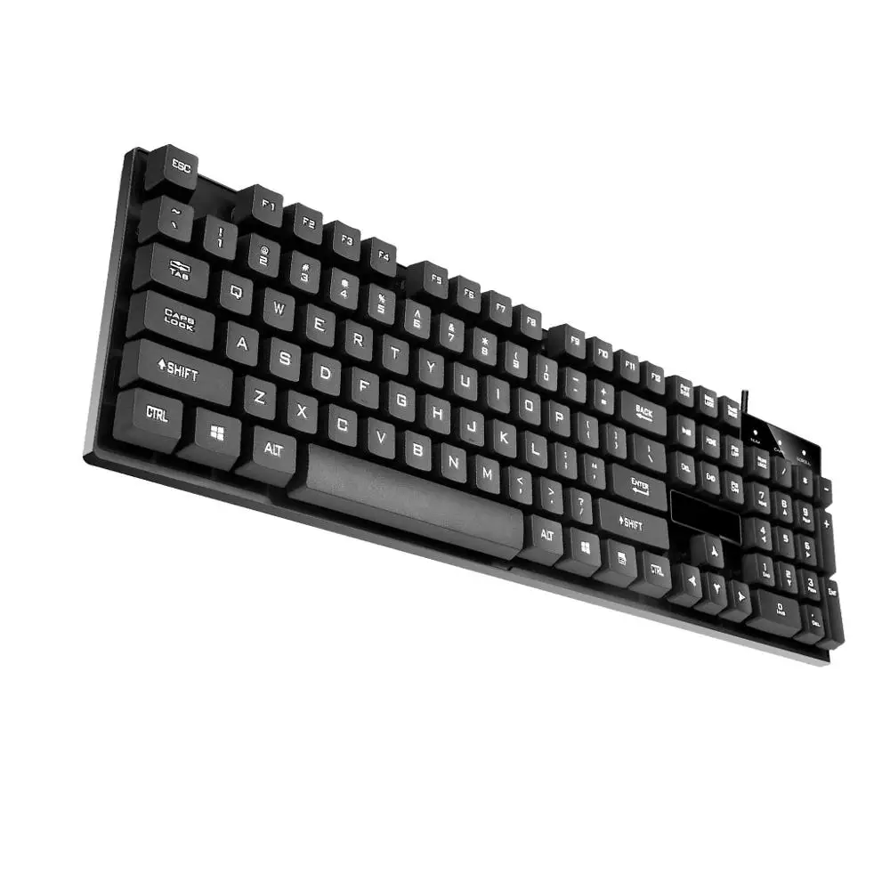 Проводная игровая клавиатура USB эргономичная Удобная для ПК ноутбука Pro Gamer 2 4 Ghz