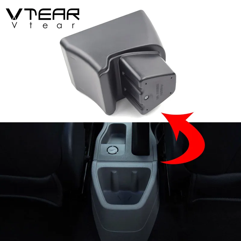 Vtear для Tata tiago автомобильный подлокотник кожаный подлокотник usb коробка для хранения аксессуары центральная консоль автомобильное украшение автомобиля-Стайлинг