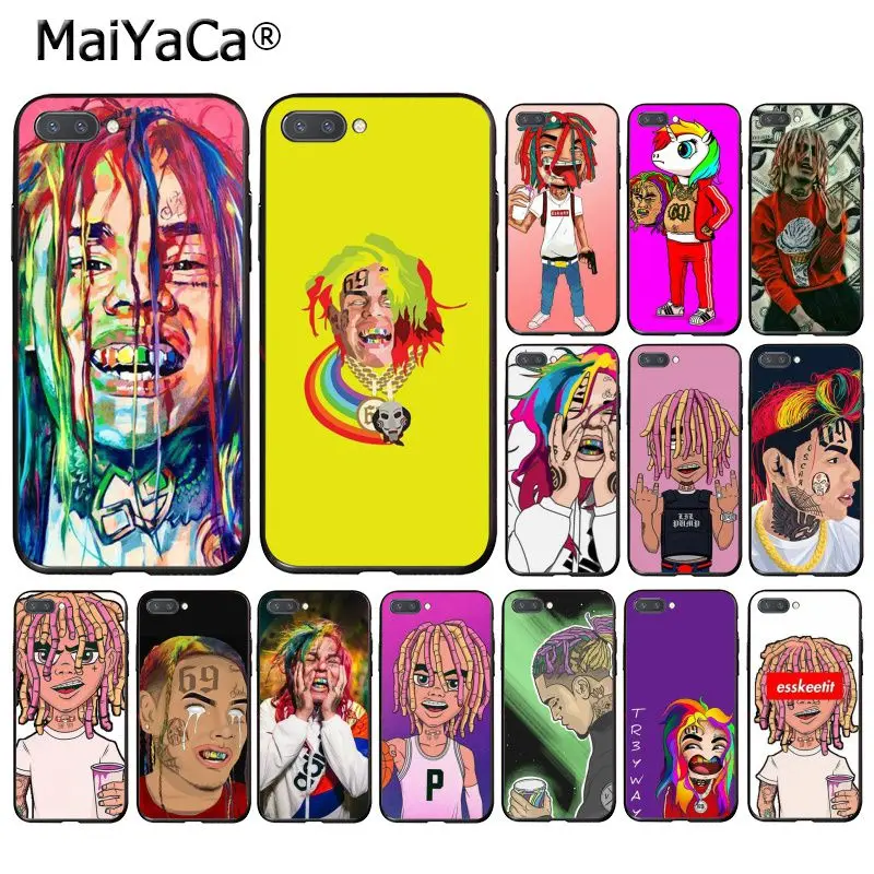Чехол для телефона MaiYaCa хип хоп rappeur Tekashi 69 6ix9ine Huawei Honor 8X 9 10 20 Lite 7A 8A 5A 7C 10i 9X Pro Play