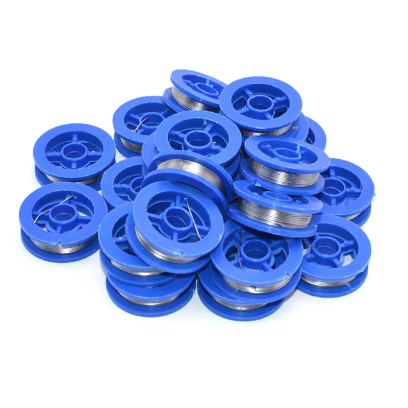 Оловянно-свинцовая проволока припой с сердечником из расплавленной канифоли для