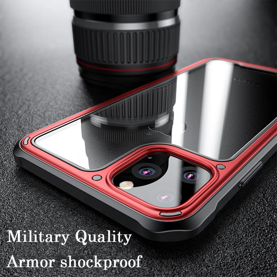 Роскошный бронированный силиконовый мягкий чехол для iPhone 11 Pro Max противоударный