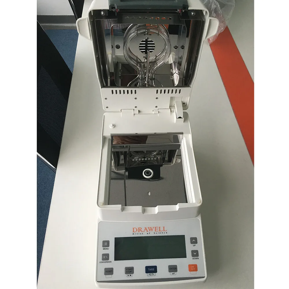 

Drawell DW-110MW Grain Halogen Moisture Analyzer Price Lab Digital Moisture Meter Balance