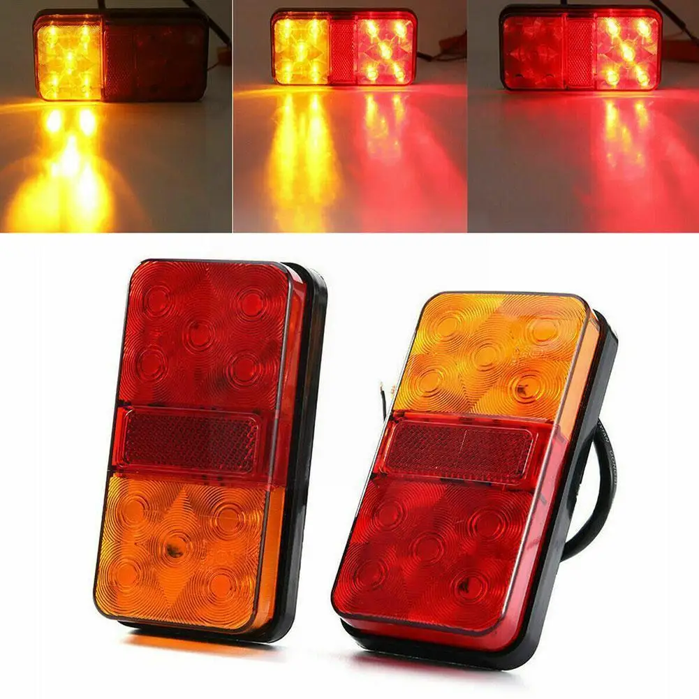 

High Quality 2pcs 12V Voltage 10LED Truck Trailer Truck Truck and Durable Light Tail Side Waterproof Light Q2S3