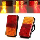 Высокое качество 2 шт. 12 В напряжение 10 светодиодов грузовик прицеп грузовик и просветильник свет задний боковой светильник свет Q2S3