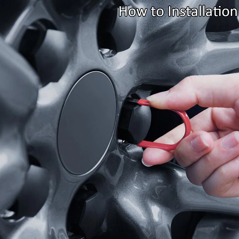 20 шт. колпачки для колесных гаек с 1 наконечником крышки съемника Набор Tesla модель