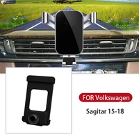 fashion car mobile phone holder for volkswagen sagitar 15 16 17 18 gps support accessories smartphone air vent stand clip mount