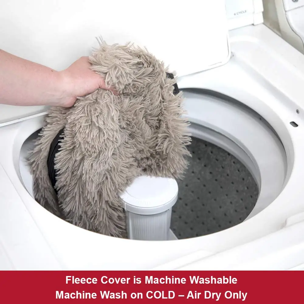 Съемная роскошная кровать для собаки из искусственного меха круглая подушка в