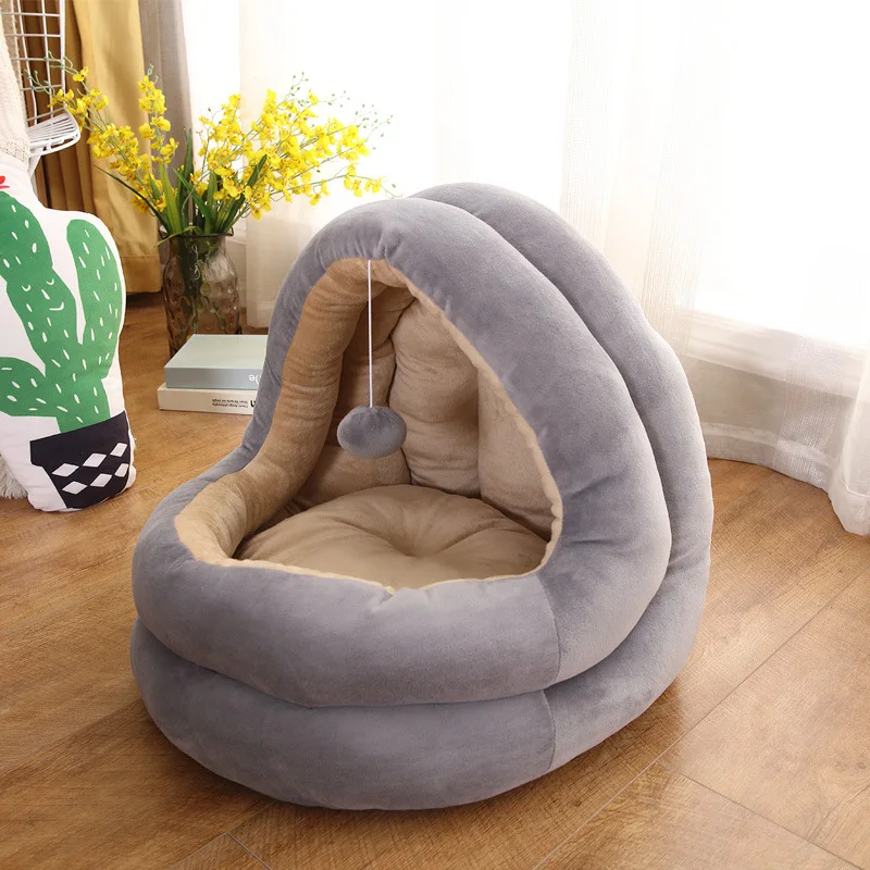 Высококачественный дом для кошек WHPC лежанки котят домашних животных уютная