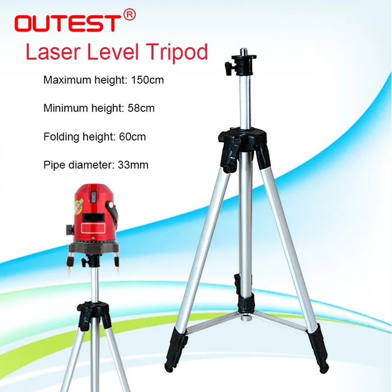 Лазерный нивелир штатив 1 5 м для регулируемого нивелирующего стержня с