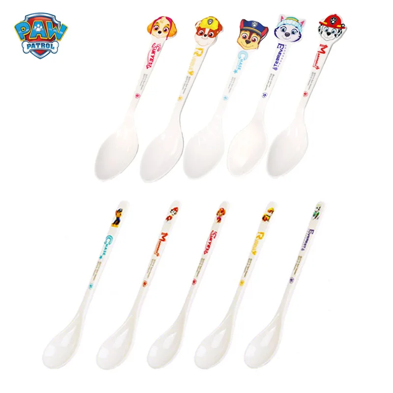 Лапа патруль посуда мультяшная фигурка модель меламиновая ложка Patrulla Canina
