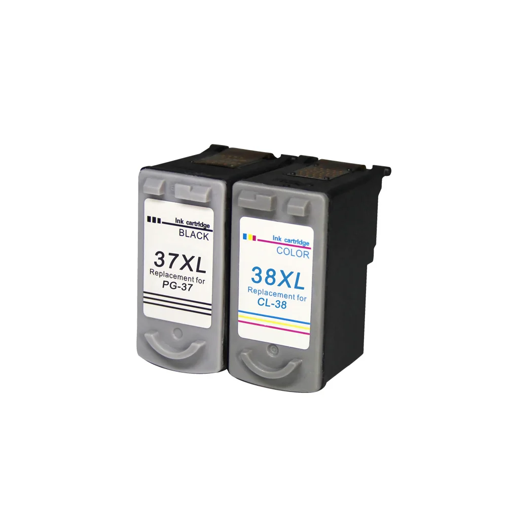 PG37 CL38 замена для canon чернильный картридж PG 37 CL 38 pg-37 Pixma MP190 IP2600 MP140 MP210 MP220 MP420 MX300