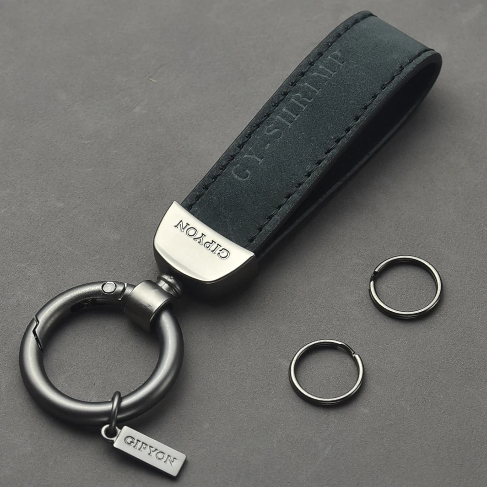 

Luxury Cute Leather Metal Car Keychain Women Men Key Strap For Bmw Vw Toyota Audi Volkswagen Ford Suzuki Peugeot Mercedes Benz