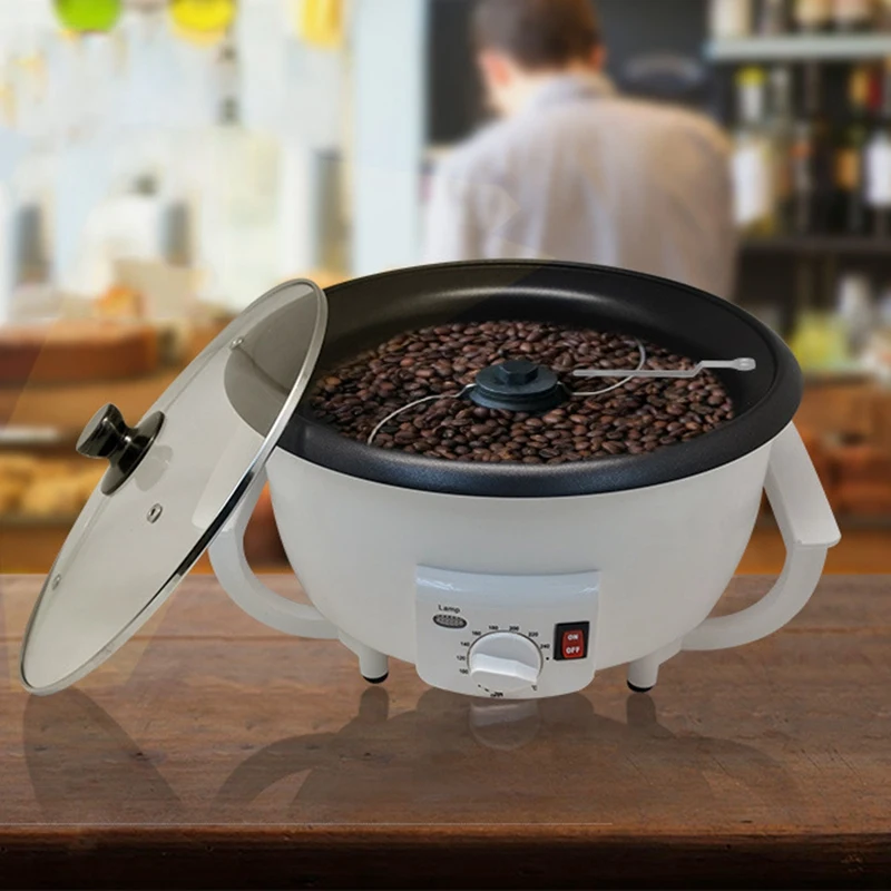 Горячая! 110V электрическая машина для обжарки кофе домашнее кофейное зерно