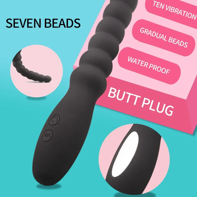 Вибратор анальные игрушки фаллоимитатор для женщин Анальная пробка вибратор