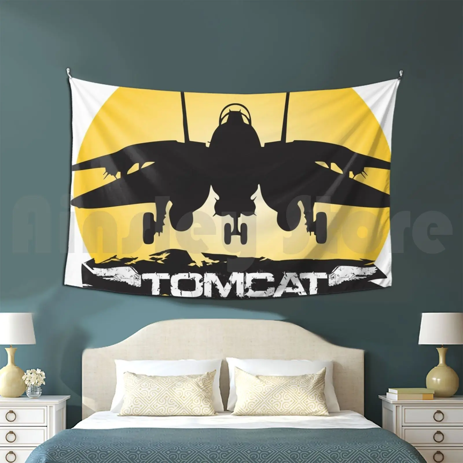 

Гобелен Tomcat F14, самолет для гостиной, спальни