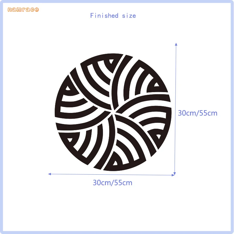 Арабская каллиграфия Аллах Дизайн Винил семья резные настенные Стикеры съемные