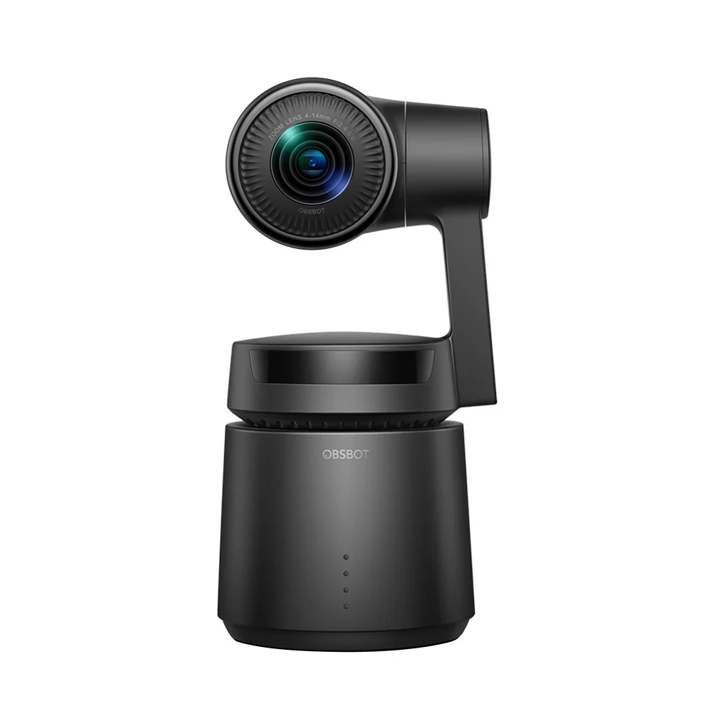 OBSBOT Tail Black OBSBOT хвост AI Камера отслеживания авто зум 3-осевому гидростабилизатору 4k 60fps авто зум робот трек селфи видео Камера для видео для Youtube - Цвет: OBSBOT Tail Black