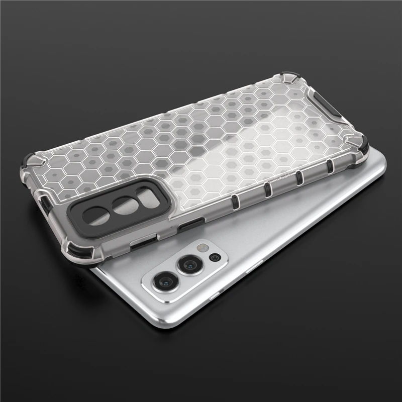 for oneplus nord 2 case hard transparent back cover silicone frame armor shockproof phone case for one plus oneplus nord 2 5g free global shipping