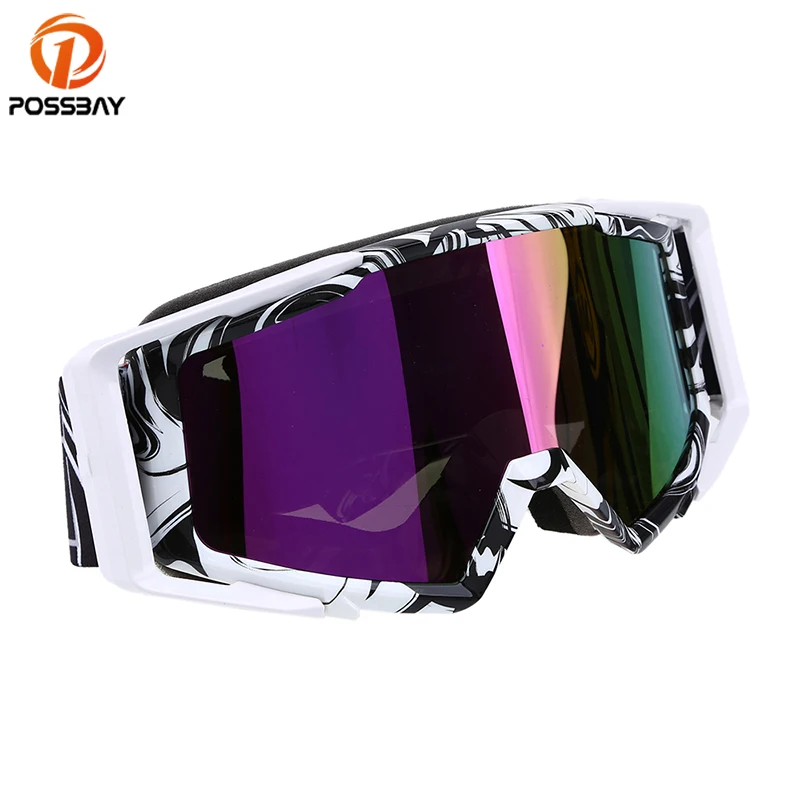 Универсальные классические мотоциклетные очки POSSBAY винтажные для катания на