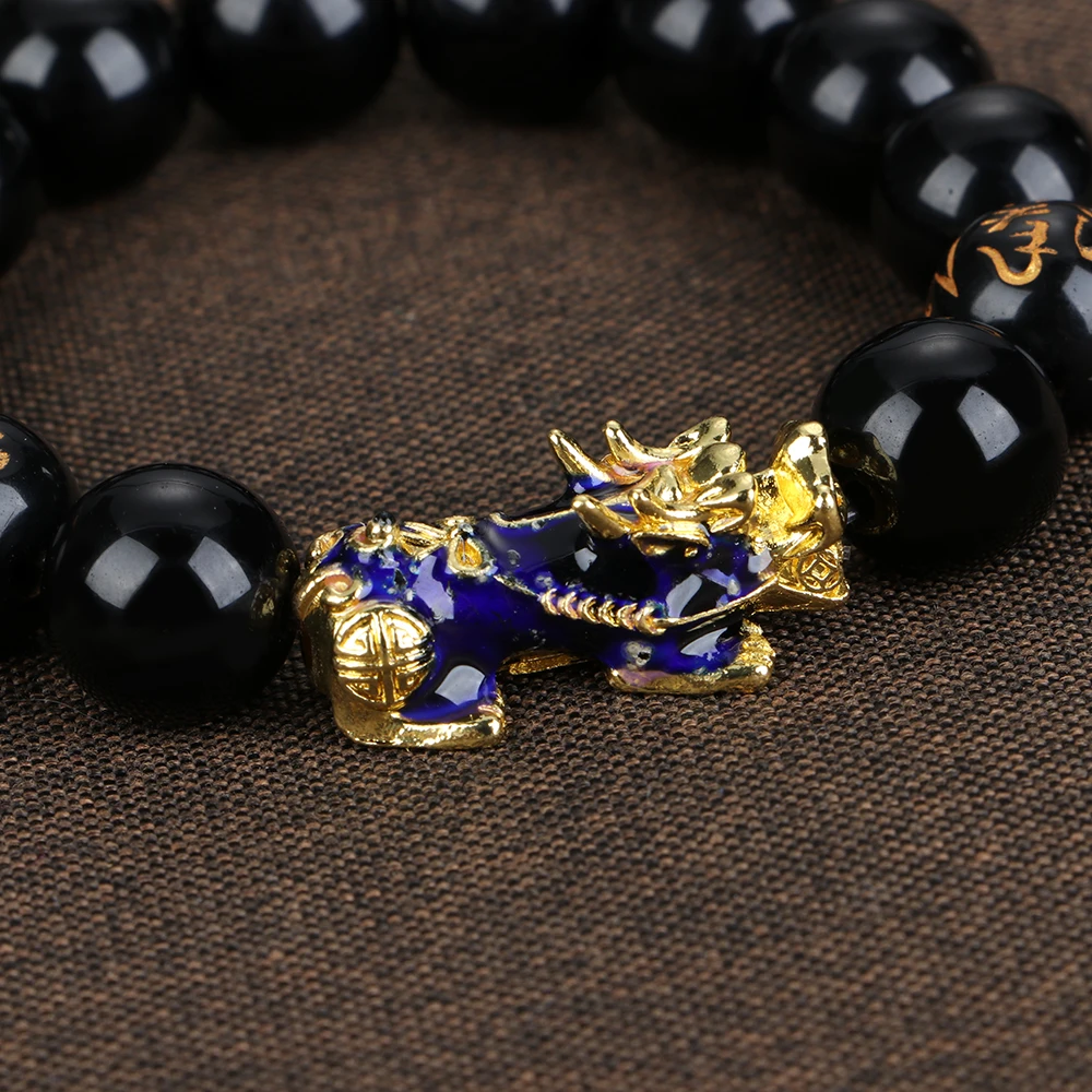 2019 буддистские браслеты и Pixiu храбрые войска новые меняющие цвет энергия на удачу