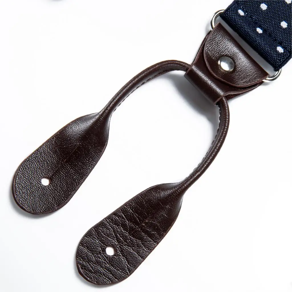 Подтяжки для мужчин Кожаные эластичные смокинговые штаны с Y образной задней